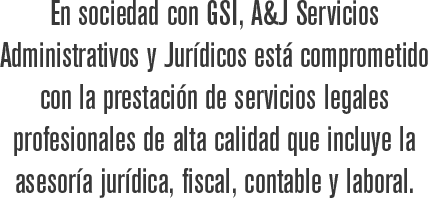 Descripción del servicio