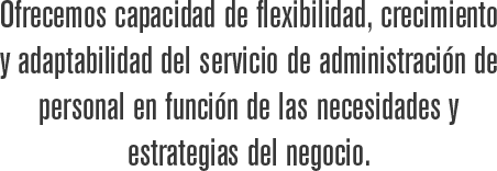 Descripción del servicio